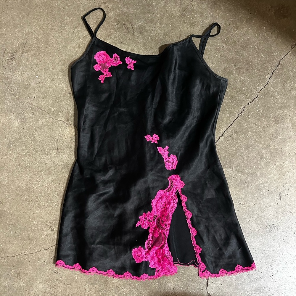 Victoria Secret Black Slip XS